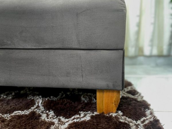 Sofá Cama Arpoador 1.85m - Marrom Veludão - Imagem 3