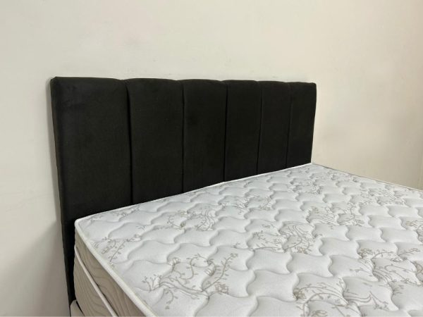 Combo Colchão Airtech SpringPocket Molas Ensacadas Casal – 138x188x30 + Base box Sommier camurça bege - 138x188x30 - Imagem 4