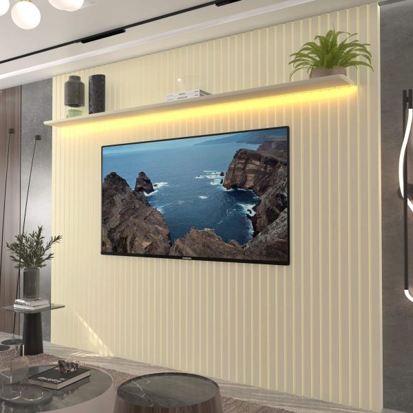 Alternative view of Painel Nobre 85" -  Off White