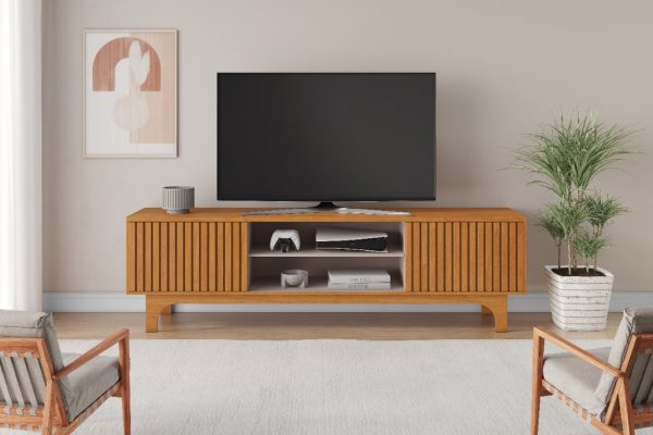 Rack Trunfo 70" - Cinamomo/Off