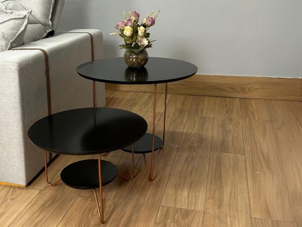 Conjunto de mesa Liz - Preto - Imagem 4