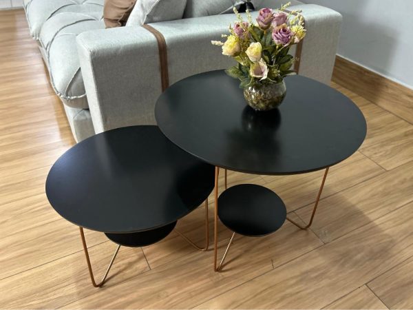 Conjunto de mesa Liz - Preto - Imagem 2