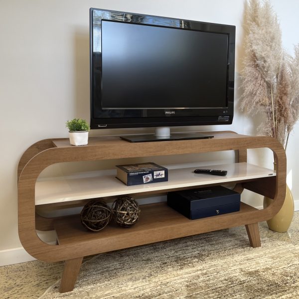 Rack Theo 42" - Cinamomo/Off - Imagem 4