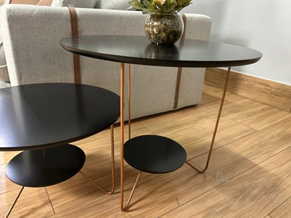 Conjunto de mesa Liz - Preto - Imagem 3