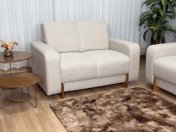 Sofá 2x3 Lugares Ref.5430 - Bege Linho - Imagem 5