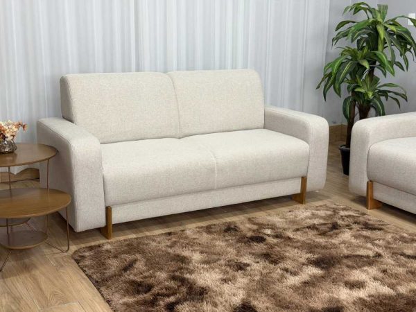 Sofá 2x3 Lugares Ref.5430 - Bege Linho - Imagem 4