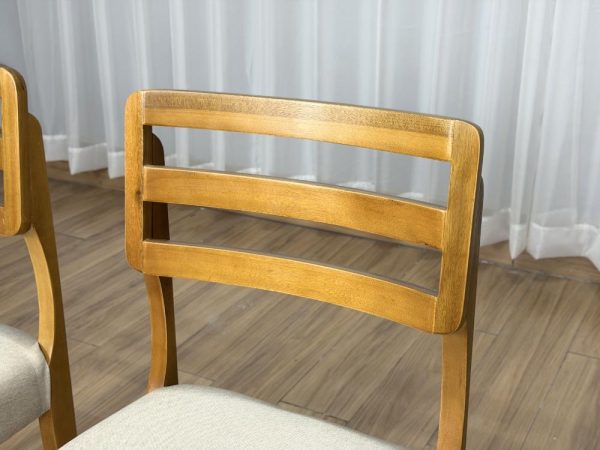 Conjunto Cadeiras Turquia 2 unidades - Cinamomo/Bege Linho - Imagem 3