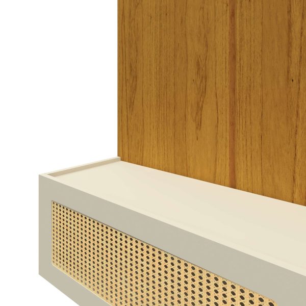 Home Suspenso Native Rattan c/Led 2.20m - Naturale/Off White - Imagem 4