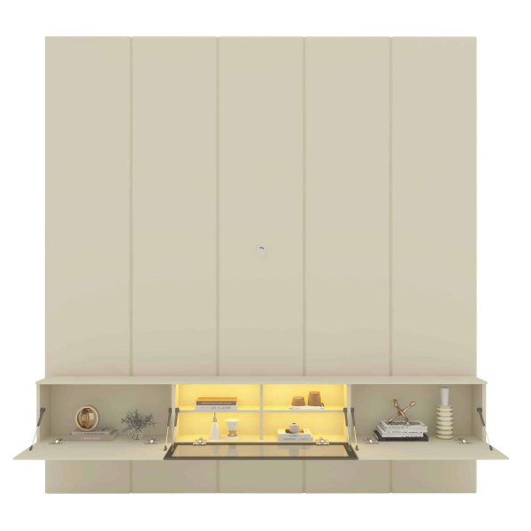 Home Suspenso Luminare Reflecta c/Led 2.20m - Off White - Imagem 3