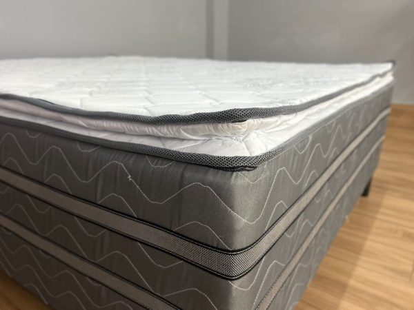 Cama Box Prestige Casal Molas Ensacadas c/Pilow - 138x188x47 - Imagem 4
