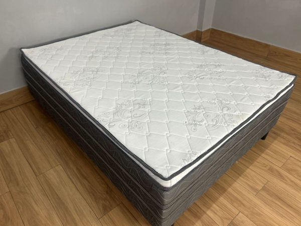 Cama Box Prestige Casal Molas Ensacadas c/Pilow - 138x188x47 - Imagem 3