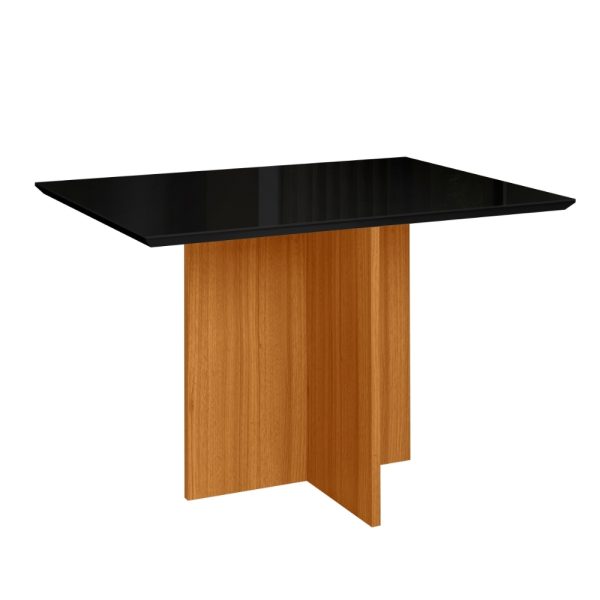 Mesa de Jantar Helo 1.60x0.90 - Freijó/Preto