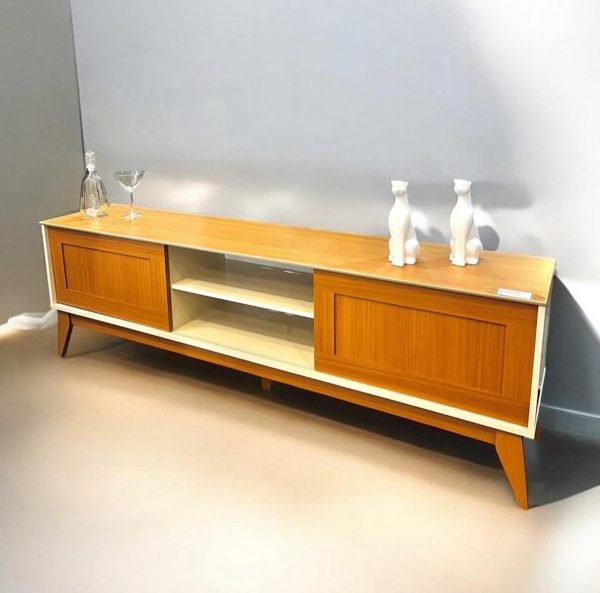 Rack King 65" - Off White/Cedro - Imagem 2