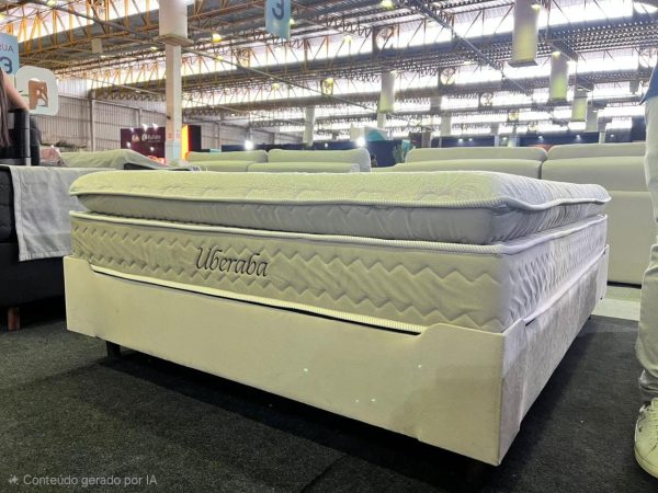 Colchão Uberaba Queen Espuma Viscoelástica D28 - 158x198x30 - Imagem 2