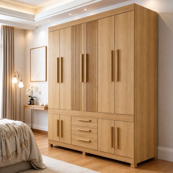 Guarda-Roupa Bem Te Vi 10 Portas 3 Gavetas - Cinamomo