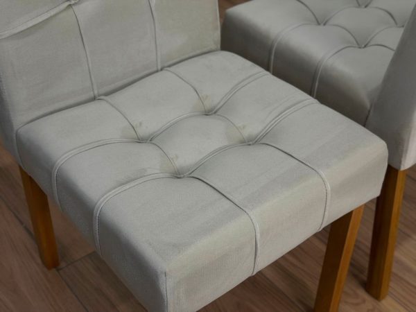 Conjunto Cadeira Sophia 2 Unidades - Cinamomo/Bege Veludo - Imagem 4