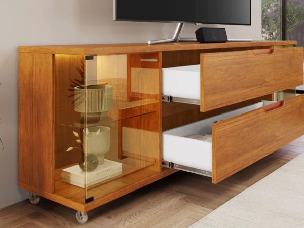 Alternative view of Rack Órion 70" - Cinamomo