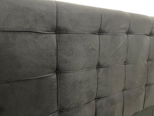 Alternative view of Cabeceira Silas Casal - Preto Suede