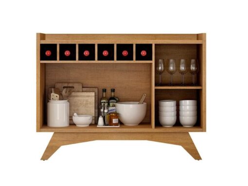 Buffet Clara 2 portas - Cinamomo/Off White - Imagem 2