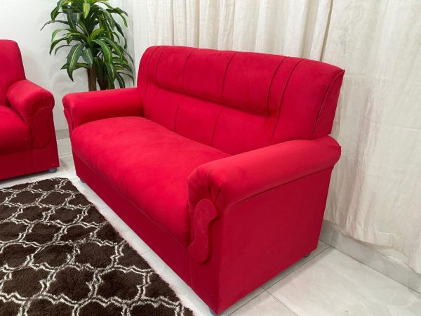 Conjunto de sofá 2 x 3 lugares REF 5014 - Vermelho - Imagem 5