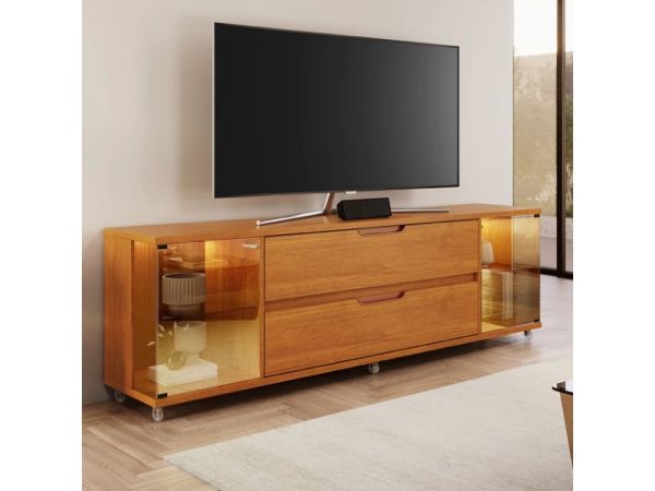 Rack Órion 70" - Cinamomo - Imagem 5