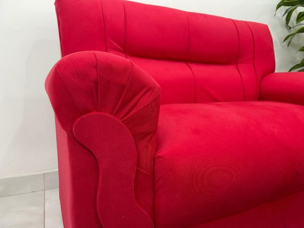 Conjunto de sofá 2 x 3 lugares REF 5014 - Vermelho - Imagem 7
