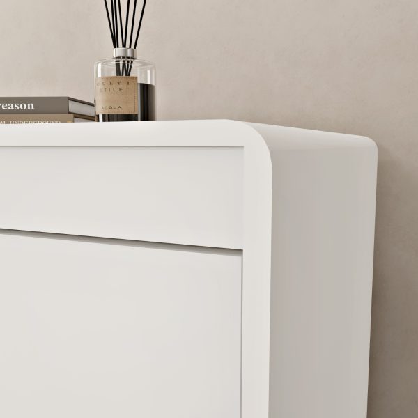 Cômoda Espanha 8 Gavetas 1.58m - Branco - Imagem 3