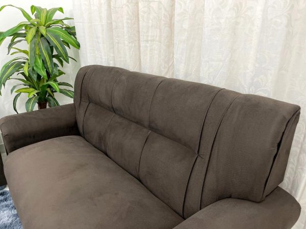 Conjunto de sofá 2 x 3 lugares REF 5014 - Marrom - Imagem 5