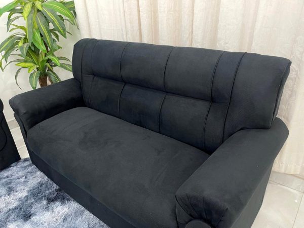 Conjunto de sofá 2 x 3 lugares REF 5014 - Preto - Imagem 5
