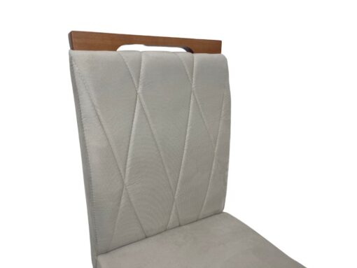 Conjunto Cadeiras Isa 2 unidades - Cinamomo/Bege - Imagem 3