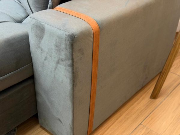 Sofá Retrátil Reclinável Molas Ensacadas Turmalina 2.50 - Cinza Veludo - Imagem 6