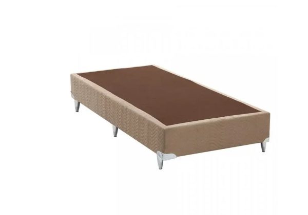 Base Box Pop Ortobom Solteiro bege - 88x188x30