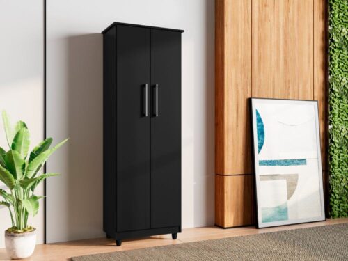 Multiuso Mini Plus 2 Portas - Preto